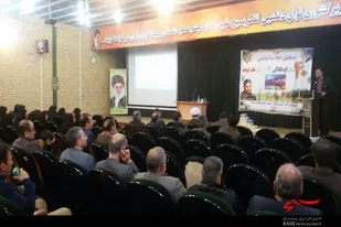 همایش انقلاب اسلامی با حضور فرهنگیان بخش جوکار