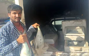 ۲۶ سال تلاش در پهنه خلیج فارس؛ صیاد بسیجی هندیجان از روزی حلال و رونق اقتصاد دریا می&zwnj;گوید