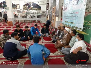 رزمایش صالحین حوزه مقاومت کربلا شهرستان بوشهر