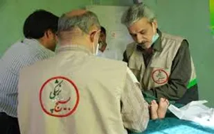 اعزام تیم بهداشتی- درمانی بسیج به روستای زیدر استان خراسان جنوبی