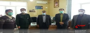 فرماندار شهرستان نطنز با فرمانده ناحیه مقاومت بسیج شهرستان نطنز دیدار کرد