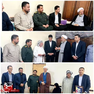 دیدار با خانواده های معزز و معظم شهدا در شهرستان باوی