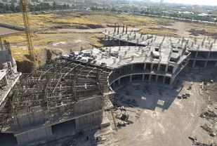 بیمارستان رازی کوهدشت ۵۵ درصد پیشرفت فیزیکی دارد