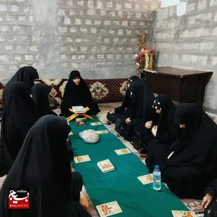 محفل عزای دختران حسینی&laquo;ع&raquo; منطقه پردیسان قم
