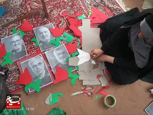 آماده سازی یادواره شهدای جنگ ۱۲روزه به مناسبت هفته دفاع مقدس&nbsp;