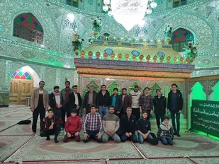 اردوی فرهنگی و معنوی یک روزه رزمندگان گردان ۱۱۷امام حسین (علیه السلام ) آران وبیدگل به امام زاداه آقاعلی عباس