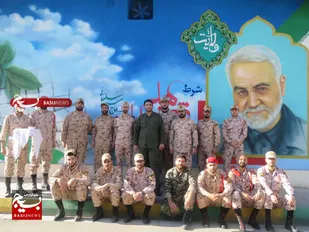 آیین گرامیداشت روز سرباز در ناحیه مقاومت بسیج امام حسین (ع) برگزار شد