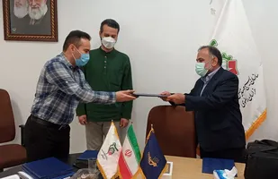 مراسم تقدیر و انتصاب دبیران کارگروه های تخصصی در ستاد پایش صنایع سپاه امام رضا(ع)
