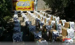 اجرای رزمایش کمک مومنانه خواهران بسیجی صوفیان