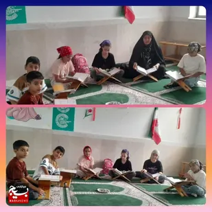 برگزاری کلاس آموزش روان&zwnj;خوانی قرآن کریم در طرح اوقات فراغت تابستانی ۱۴۰۵