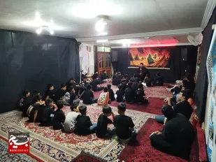 افتخار میزبانی هیئت جوانان حضرت علی اکبر(ع) روستای کاریزنو بخش نصرآباد از مراسم عزاداری شهادت حضرت رقیه(س)
