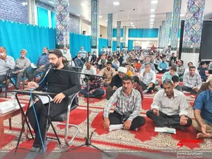 دعای روح بخش عرفه در شهرستان دیلم برگزار شد