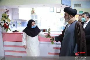 دیدار نماینده ولی فقیه در آذربایجان شرقی از پرستاران
