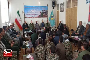 دیدار فرمانده سپاه انصارالحسین(ع) با امام جمعه شهرستان رزن