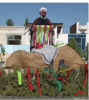 زنگ ایثار و مقاومت با حضور امام جمعه شهرستان خواف نواخته شد.