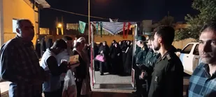مراسم اعزام بسیجیان برادر و خواهر کوهدشتی به سالروز ارتحال امام خمینی(ره) در تهران