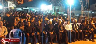 بندرلنگه؛ اوج همبستگی در اجتماع شهدای گمنام با پویش &laquo;مشت&zwnj;های گره&zwnj;کرده&raquo;