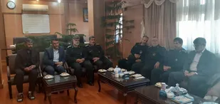 دیدار مجموعه فرماندهی سپاه استان با دادستان و رییس کل دادگستری استان قزوین