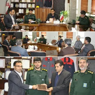 مراسم معارفه مسئول بسیج کارگری کردستان برگزار شد