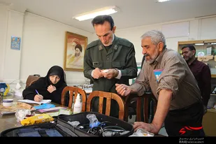 تست پایش همزمان با هفته سلامت در ناحیه مقاومت بسیج امام صادق (علیه السلام) انجام شد