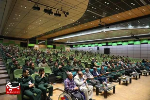 گزارش خبری مراسم گرامیداشت روز پاسدار در سپاه حضرت ولی عصر (عج) خوزستان