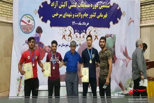 میامی با کسب یک مدال قهرمان کشتی آلیش  سرخس شد