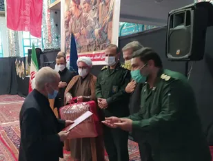 تجلیل از ایثارگران اصناف و بازاریان شاهرود/بازاریان در خط مقدم جنگ اقتصادی+تصاویر
