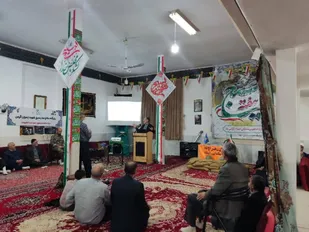برگزاری جشن هفته بسیج در روستای گرمن شاهرود+ تصاویر