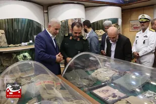 افتتاح گنجینه شهدای گیلان با حضور فرمانده سپاه قدس گیلان
