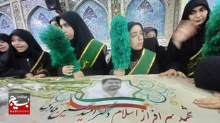 اولین شب قدر و بیعت با رهبر سوم انقلاب در مصلای امام خمینی شهرکرد2