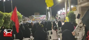 بانوان زینبی لالی با آرمان&zwnj;های انقلاب تجدید پیمان کردند