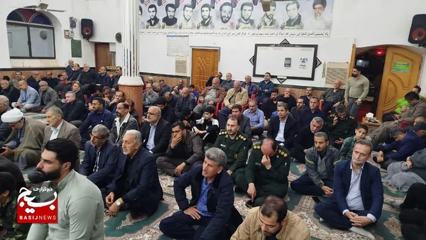 مراسم یادواره شهدا در آستانه اشرفیه