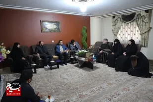 مسئولان وزارت کار به دیدار خانواده&zwnj;های شهدای جنگ دوازده روزه رفتند
