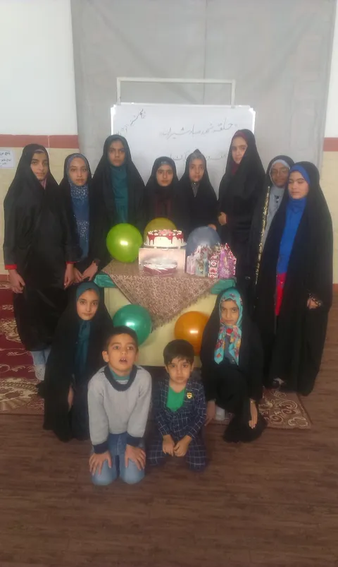 جشن روخوانی جزء 30 برای قرآن آموزان حلقه شهید صیاد شیرازی،پایگاه ولایت
