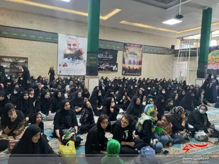 گردهمایی شیرخوارگان حسینی در سلماس برگزار شد