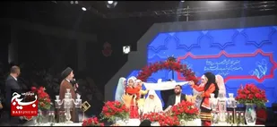 فیلم/  جشن عقد هزاران زوج در سایه سار شهدا
