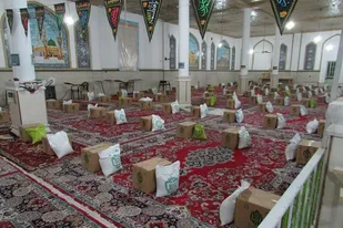 توزیع ۱۰۰۰ بسته غذایی در دهه دوم محرم