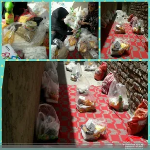 مواسات با نیازمندان با تهیه و توزیع بسته های معیشتی در ماه مبارک رمضان