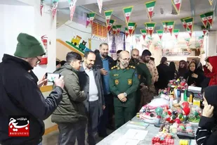 بازارچه جهادی خرمدشت برگزار شد