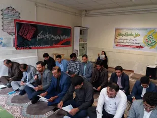 برگزاری مراسمات معنوی در آموزش و پرورش  کوهرنگ