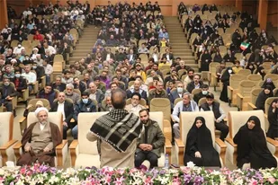 برگزاری مراسم یادبود شهید مدافع امنیت سید روح الله عجمیان در کرج