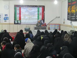همایش بسیج و چهل سال اقتدار در روستای والش آباد گرگان