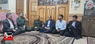 دیدار فرمانده سپاه عسلویه با خانواده&zwnj;های رزمندگان و آزادگان