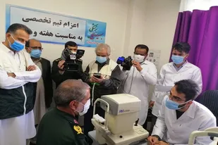 افتتاح کلینیک تخصصی چشم در سراوان