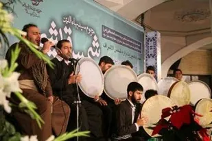 طنین انداز شدن همزمان نوای مولودی خوانی در ۴۰ مسجد سنندج
