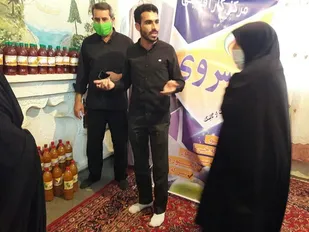 افتتاح کارگاه تولید  سرکه از صنایع تبدیلی اقتصاد مقاومتی بسیج سازندگی در قرچک