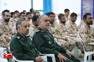 مراسم ضیاف افطاری سربازان سپاه انصارالرضا(ع) خراسان جنوبی