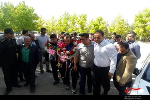 استقبال ملایری&zwnj;ها از دو ورزشکار بسیجی مدال&zwnj;آور پاورلیفتینگ تیم ملی