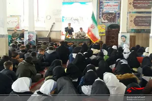 مراسم گرامیداشت شهادت سردار دل&zwnj;ها با حضور دانش&zwnj;آموزان اسدآباد