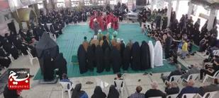 اجرای آیین سنتی تعزیه خوانی در روستای درزیکلانصیرائی